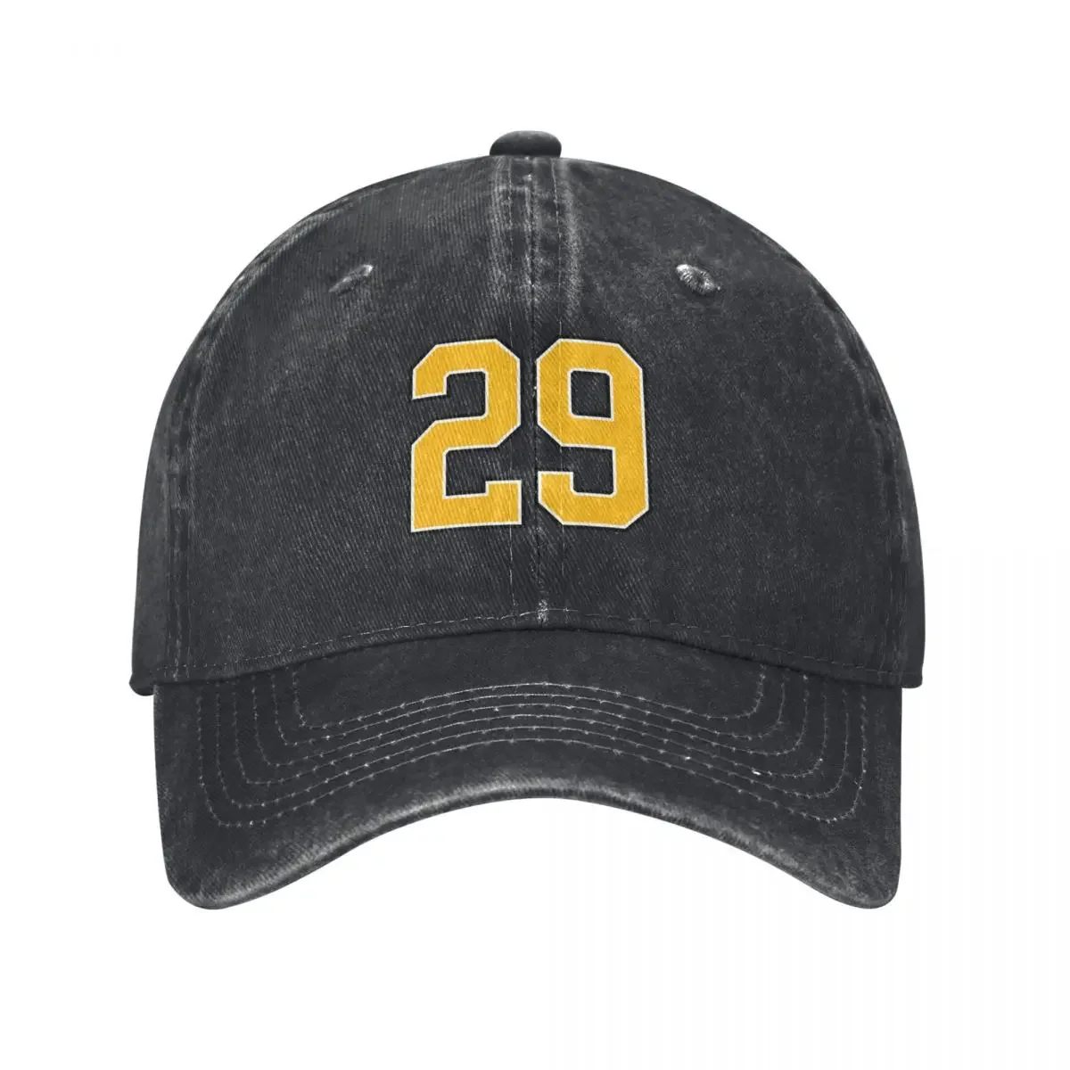 Yellow Number 29 lucky sports jersey twenty nine Baseball Cap New In The Hat Trucker Hat hiking hat Women's Beach Men's