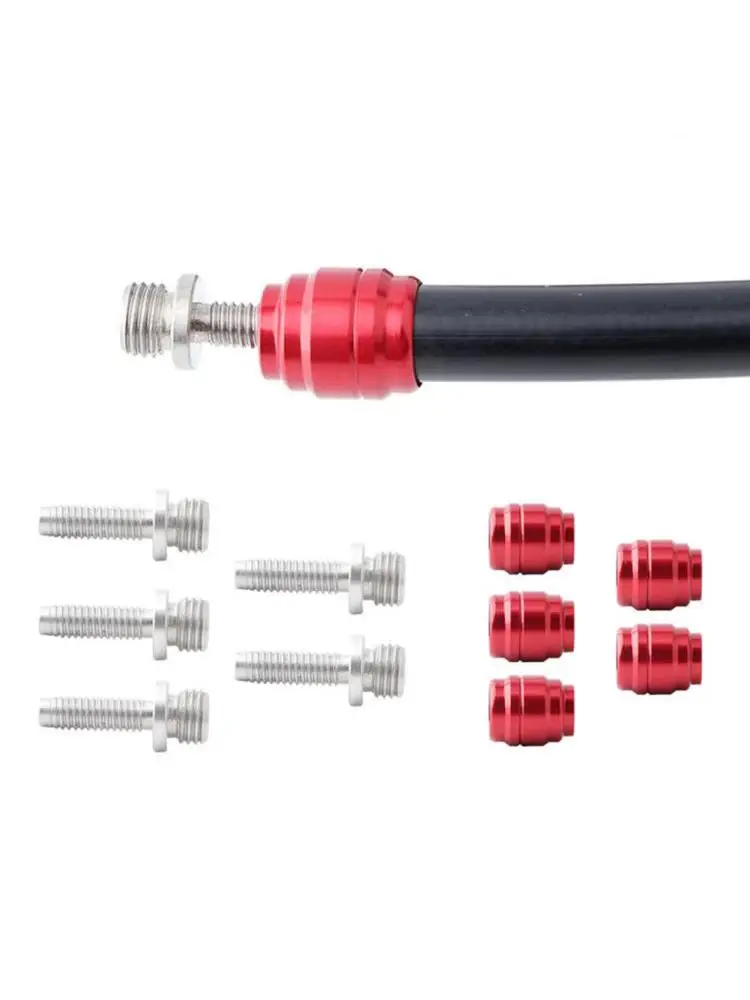AliExpress Bicycle Disc Brake Hose Barb Insert Olive Connecting Nut For SRAM For Stealth-a-majig Olive And Barb For Hydraulic Brake Hose