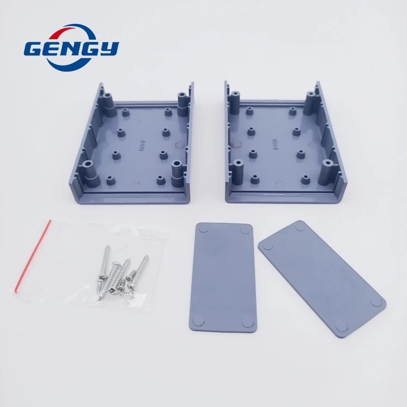 Enclosure Case Plastic Box 100x66x38mm Circuit Board Project Electronic DIY Wire Junction Boxes with Screws 1PCS