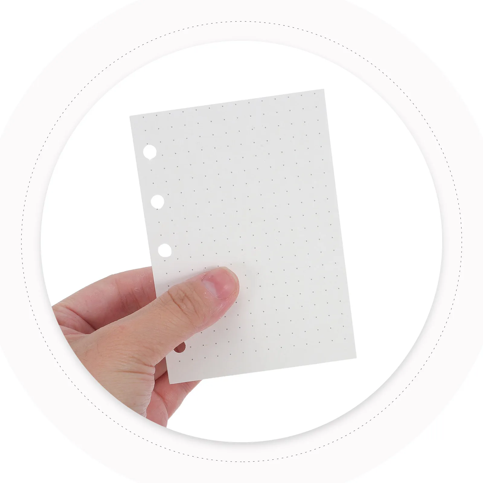 60-piece-hole-punched-paper-set-a4-size-for-planner-journal-writing-task-management-school-office-stationery-material