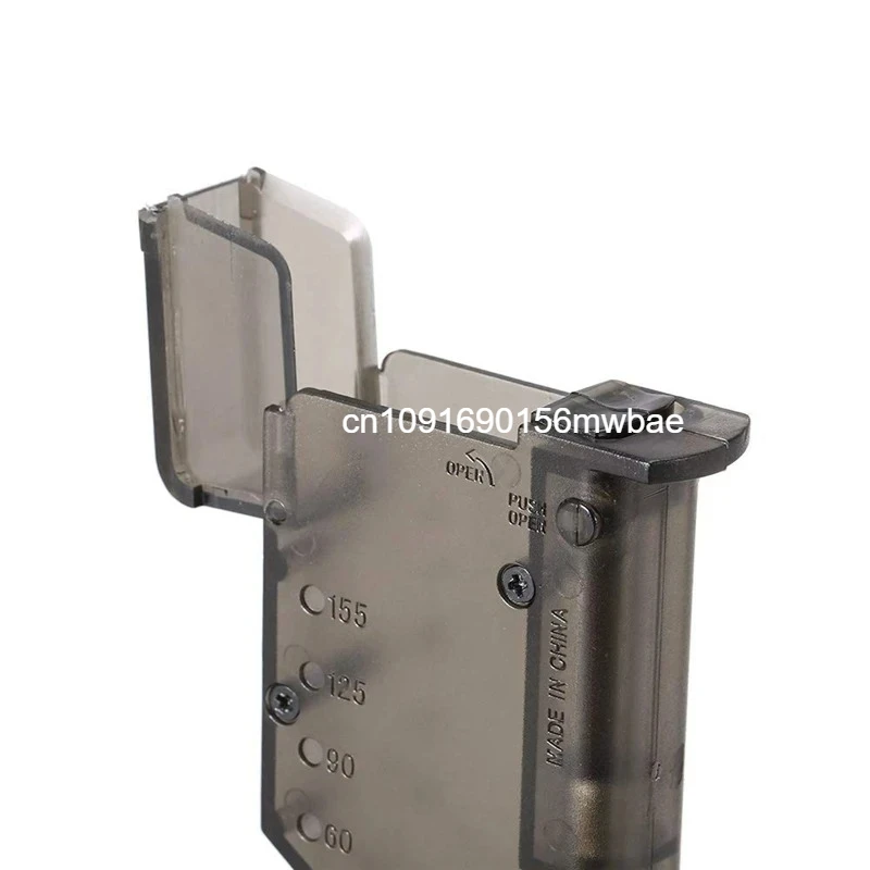 محمل سرعة BB من البلاستيك 220 100 جولة ألعاب الحرب القتالية التكتيكية BB محمل الألوان ملحقات الصيد في الهواء الطلق