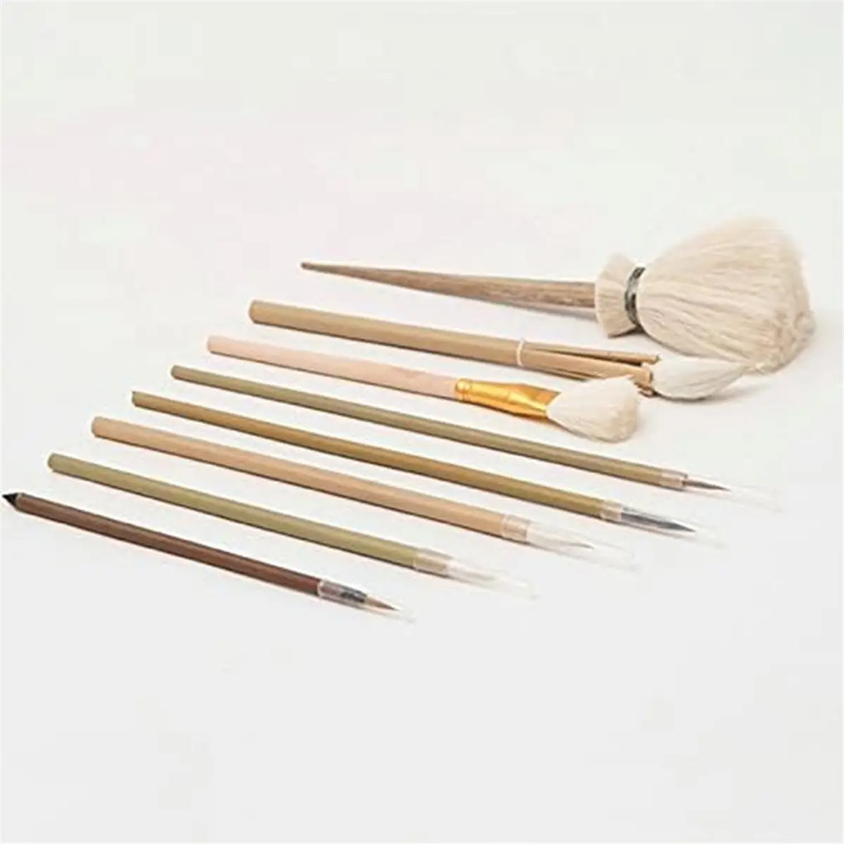 Budget-Friendly-8PCS/Set Writing Brush Pottery Tools Painting Painted Hook Pen Sweep Dust Hydration for Ceramic Clay Polymer Too