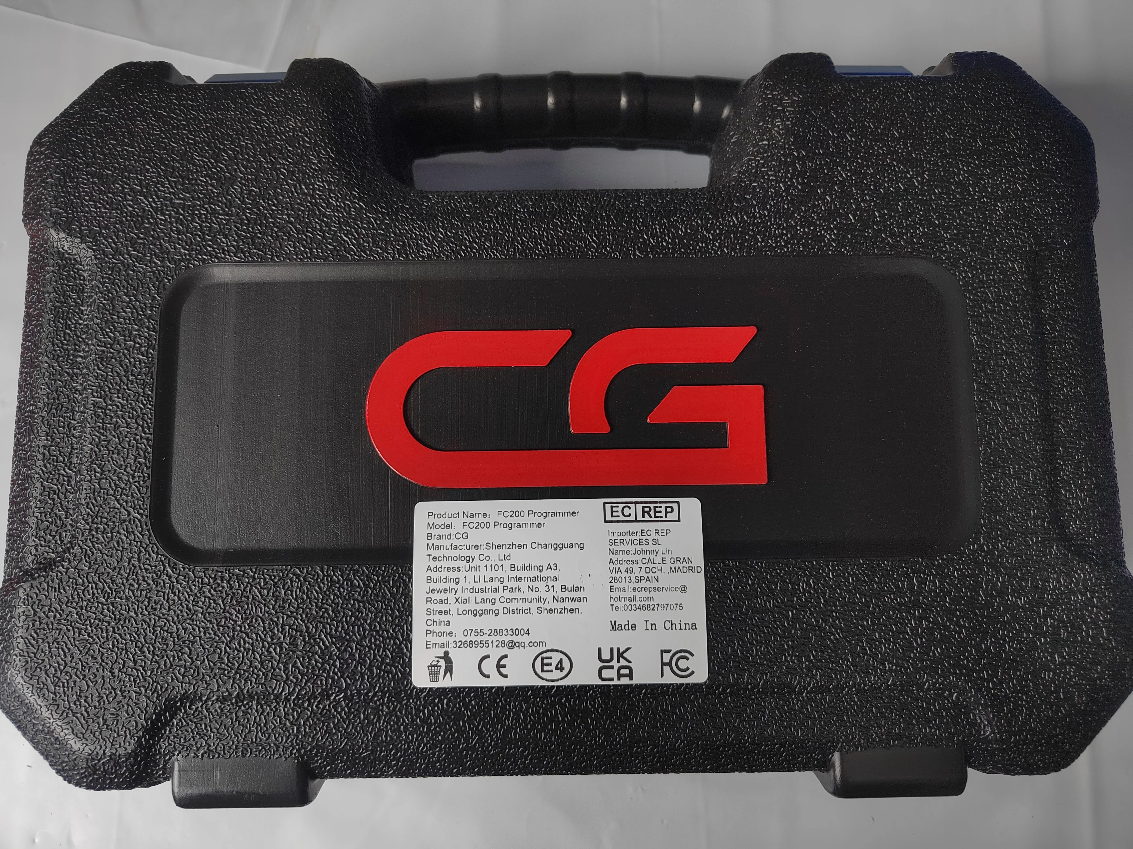 CG FC200 ECU Programmer Full Version Support 4200 ECUs and 3 Operating Modes Add Free DTC Off Function