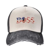 Bruce-Springsteens Stuff Men Women Baseball Caps Boss Bruce American Flag Distressed Washed Hats Cap Retro Outdoor