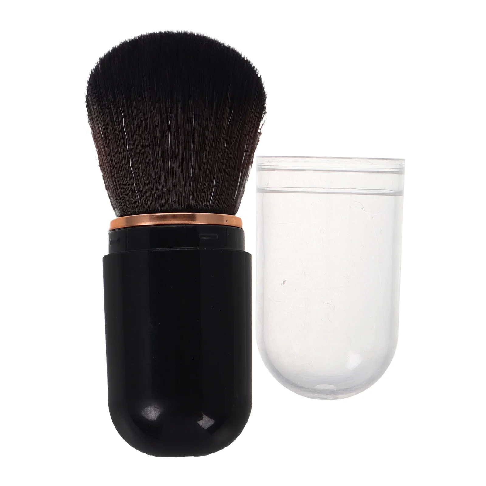 Makeup Brush Retractable Foundation Powder Blush Mini Portable for Cheeks Travel Soft Bristles Multifunctional tiny blush