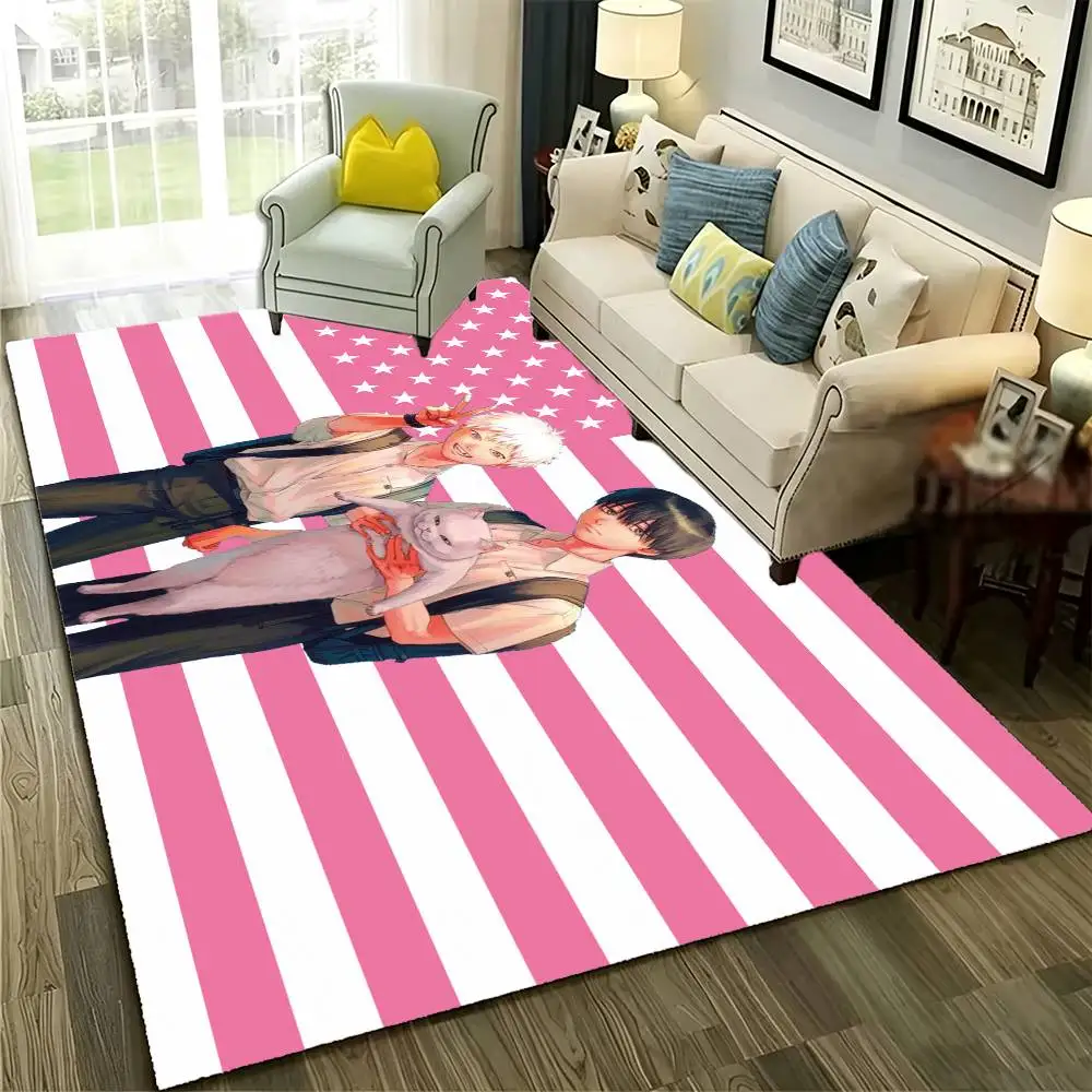 The S-Summer H-Hikaru Died Floor Mat Rugs Soft Bedroom Floor Anti-skid Household Carpets
