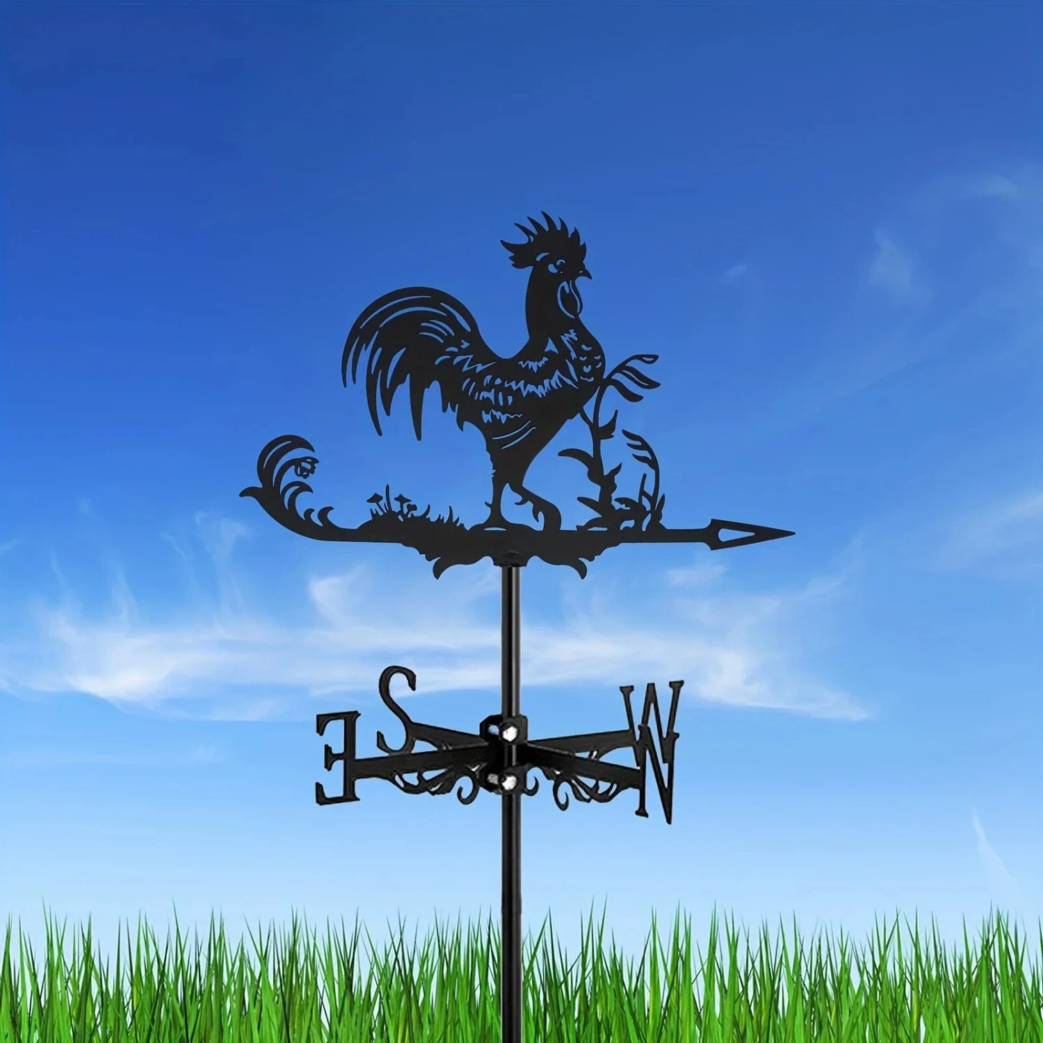 arden's aesthetic appeal and create a focal point with this intricately designed and durable weathervane. Elevate your outdoor d