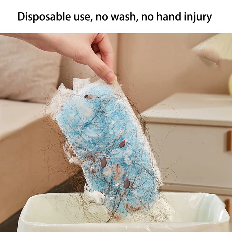 Ricariche per spolverino da 30 pezzi, ricariche per spolverino usa e getta compatibili per spolverino Swiffer facile da usare blu