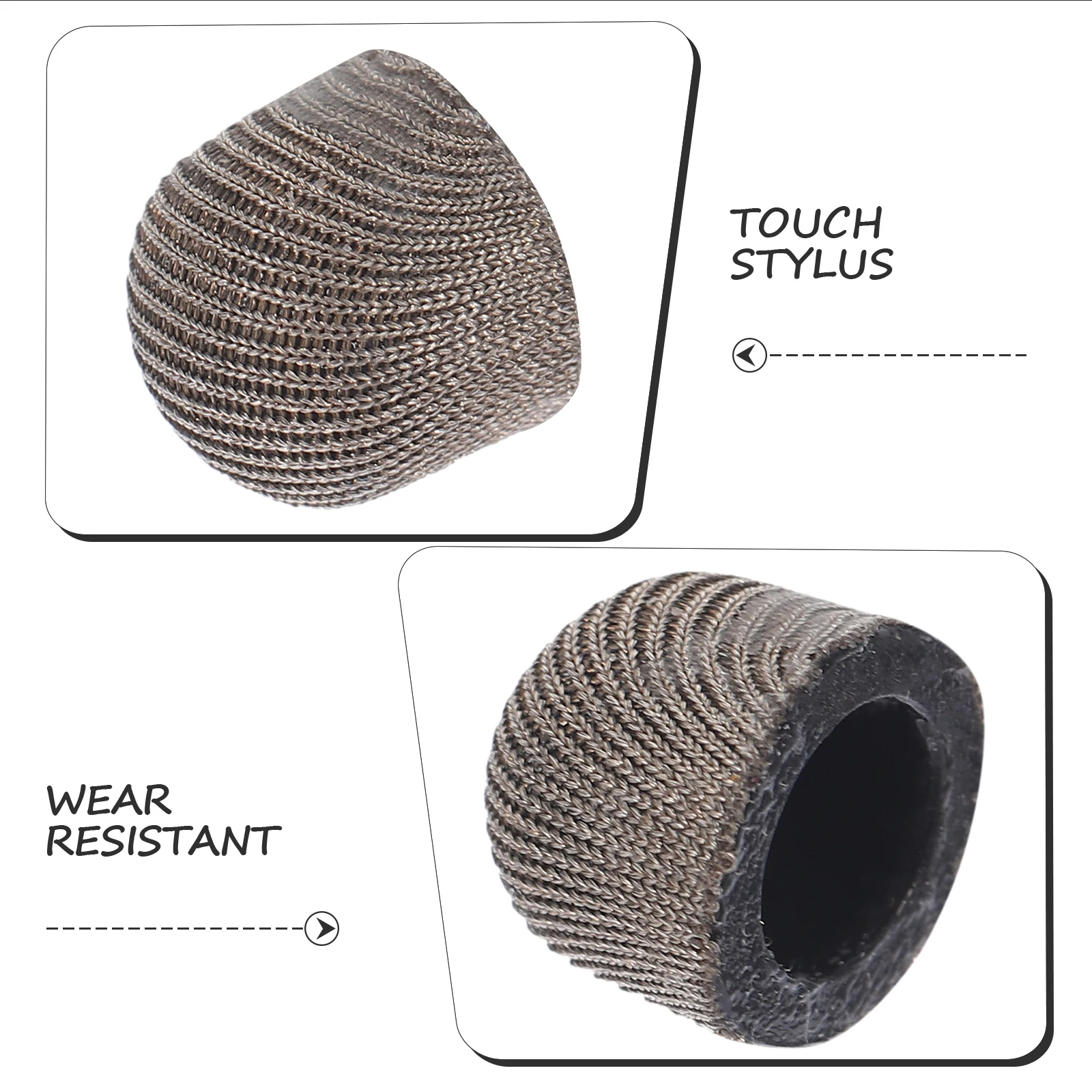 

10 шт., емкостные насадки для ручек, сменные насадки для стилуса, 6 мм, тонкий наконечник, прочный для профессиональных дизайнеров, архитекторов, наконечник стилуса