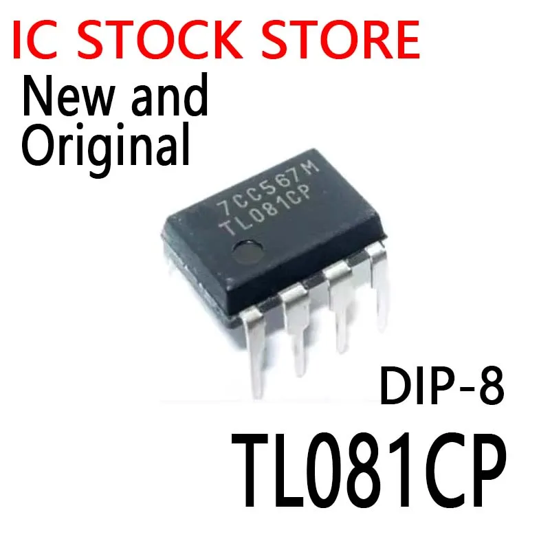 200PCS New and Original  DIP-8 TL081 TL081C  IC TL081CP