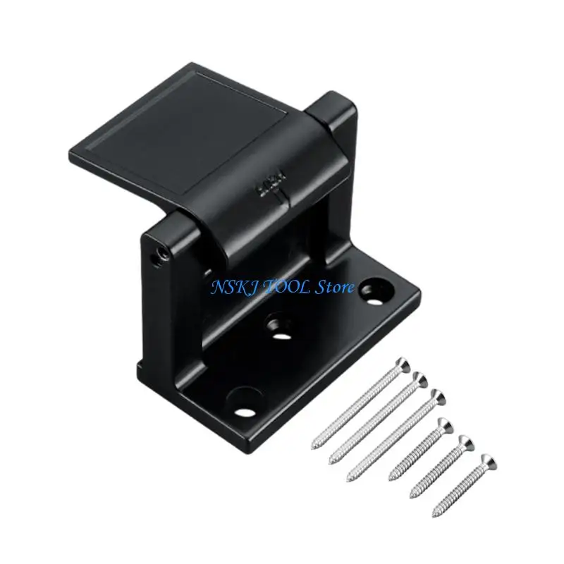 L8RC لوحة تقوية قفل الباب المعدني متعددة الأغراض مع وسادة ممتصة للصدمات مثالية للمساحات التجارية المنزلية #4