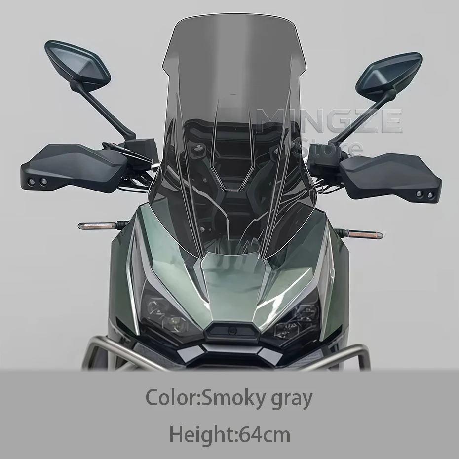 Motorrad Windschutzscheibe Modifikation Höhe Vorne Regen Schild Windabweiser Zerstörungsfreie Installation Für ZONTES 368G 368G – Detail 14