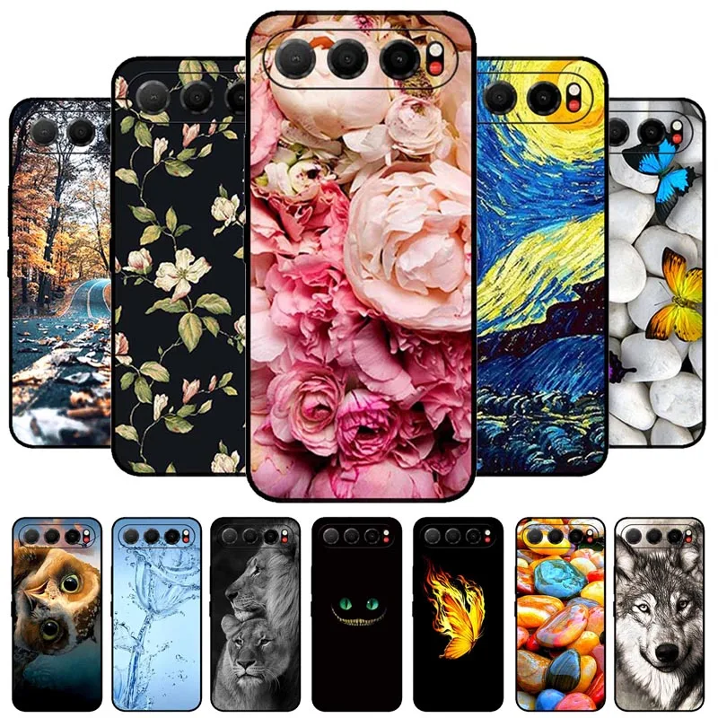 Hülle für ZTE Nubia Air 5G Cover Weiche TPU Silikon Handyhülle für ZTE Nubia Air Case Nubia Z2468N 2025 Schützende Stoßfänger-Hülle
