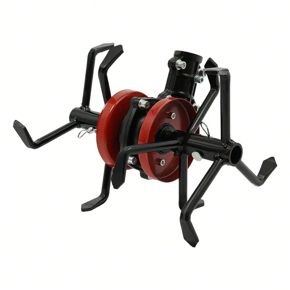 

Lawn Mower Plow,. X. Inches Heavy Duty Tiller Weeding Wheel Universal Lawnmower Accessory For Cultivating, Weeding, Plowing