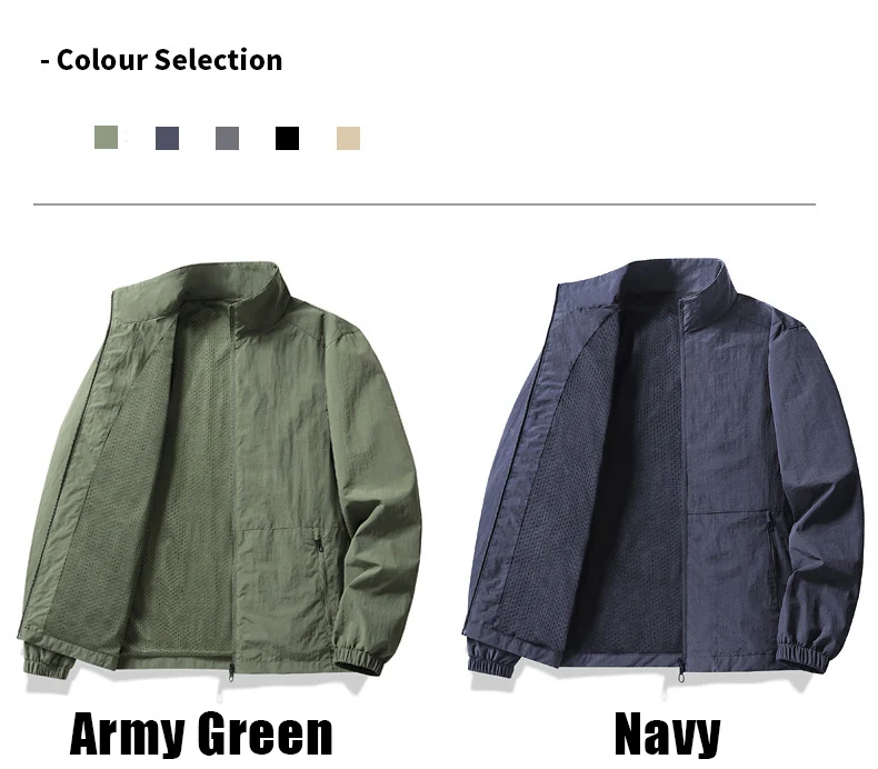 Neue Herbstkollektion: Herren-Baseballjacke, Outdoor-Sportjacke im lockeren koreanischen Stil, lässige Oberbekleidung. – Detail 3