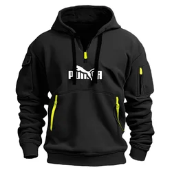 Fashion Autumn Winter Men's and Women's Hoodies, Men's and Women's Printed Hoodies, Sportswear, Loose Hoodies