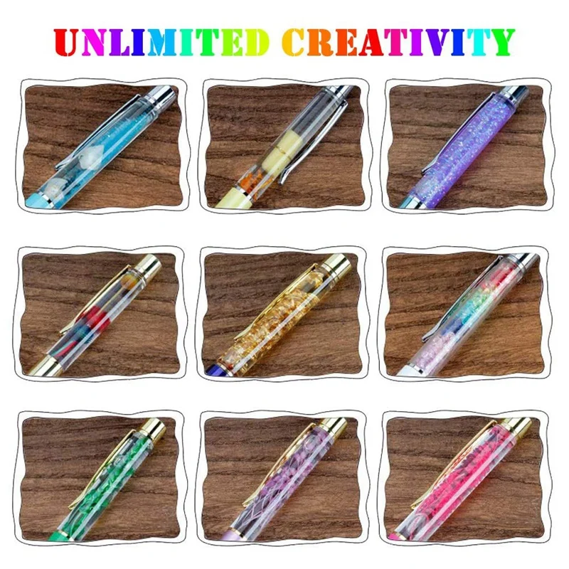 28 PACK Colorful Empty Tube Floating DIY Pens,Building Your Favorite Liquid Sand Pens Supplies For Many Occasions