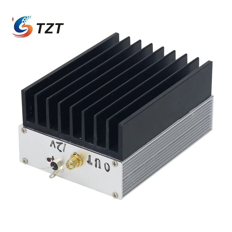 

TZT Ultra Wideband RF Amplifier Short Wave Amplifier Linear Amplifier 1MHz-130MHz 6W 43dB