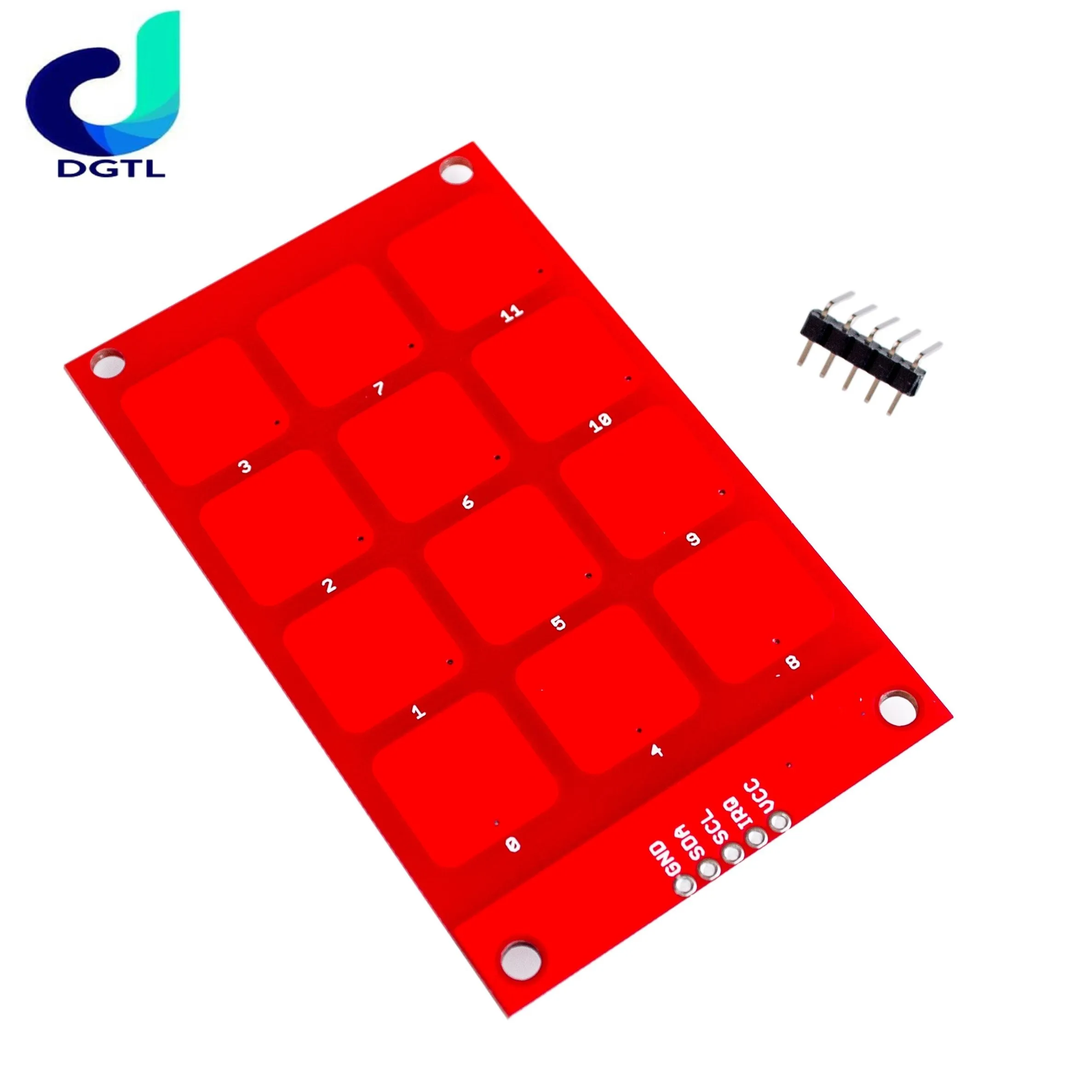 MPR121 capacitive touch sensor module sensor keys keyboard keys