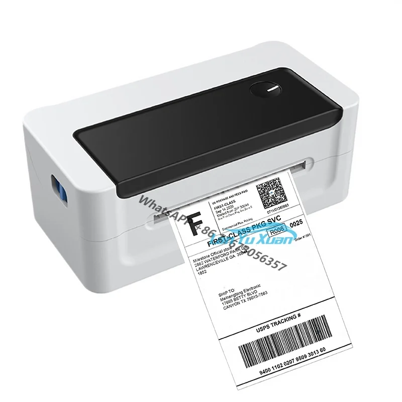 JR Label Printer Thermal  for Labels, QR Codes, Barcodes, 4x6 Inches  UPS USPS FedEx Amazon Business