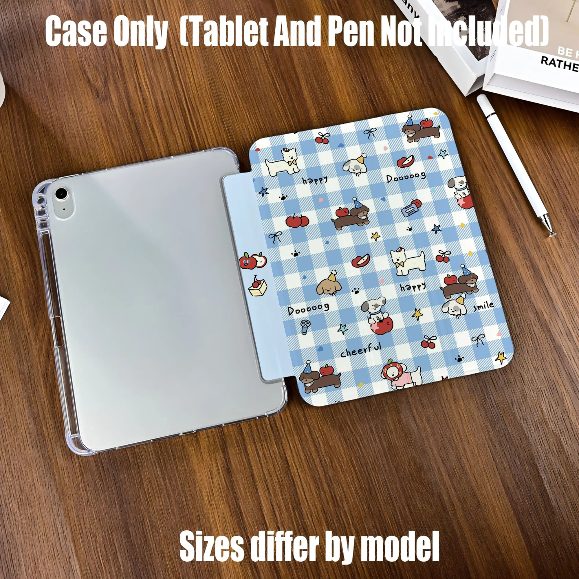 Premium TPU Tablet Case for Samsung and Apple All Models Slim Fit Protective Cover，Shockproof Lightweight Durable
