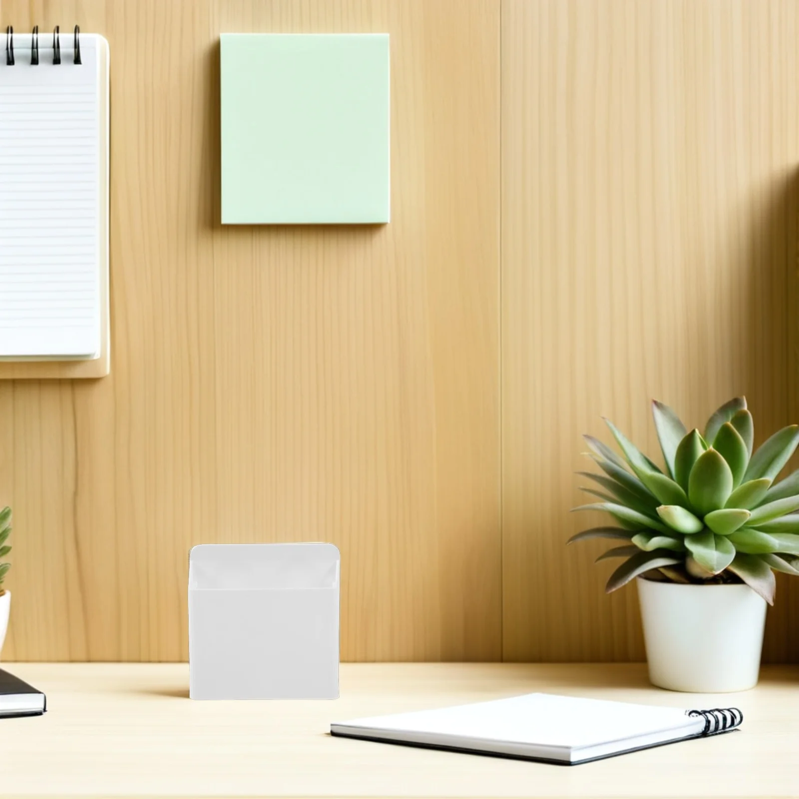 

3 Pcs Suction Cup Stationery Storage Box White Board Pens ABS Dry Erase Marker Holder with