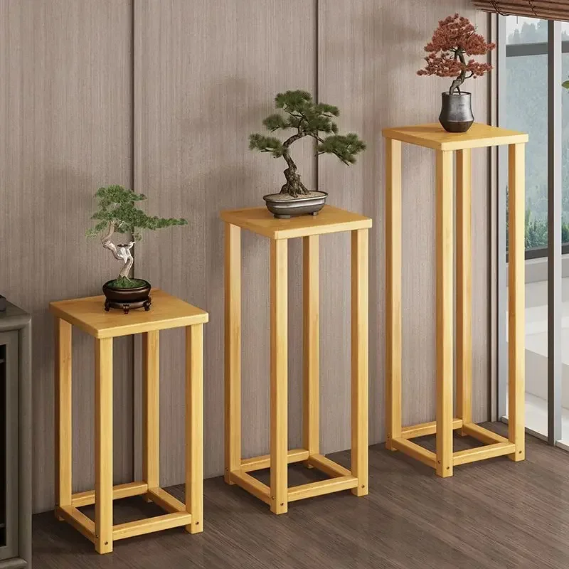 Factory direct sale Flower stand Shelf Living room decorative ornament Flower table Solid wood multi-layer flower pot shelf
