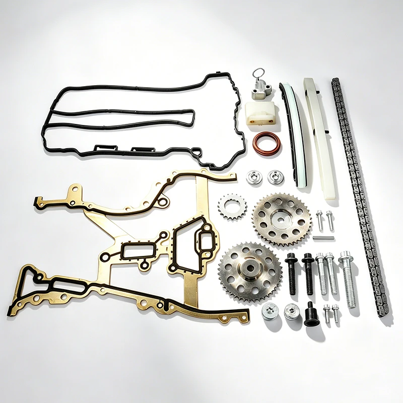 #￥for11095001 TimingChainRepair Kit Fix Cold Start Rattle Stretched Chain Timing Skip Fit 1.2L 1.4L EuropeanCompact VehicleParts
