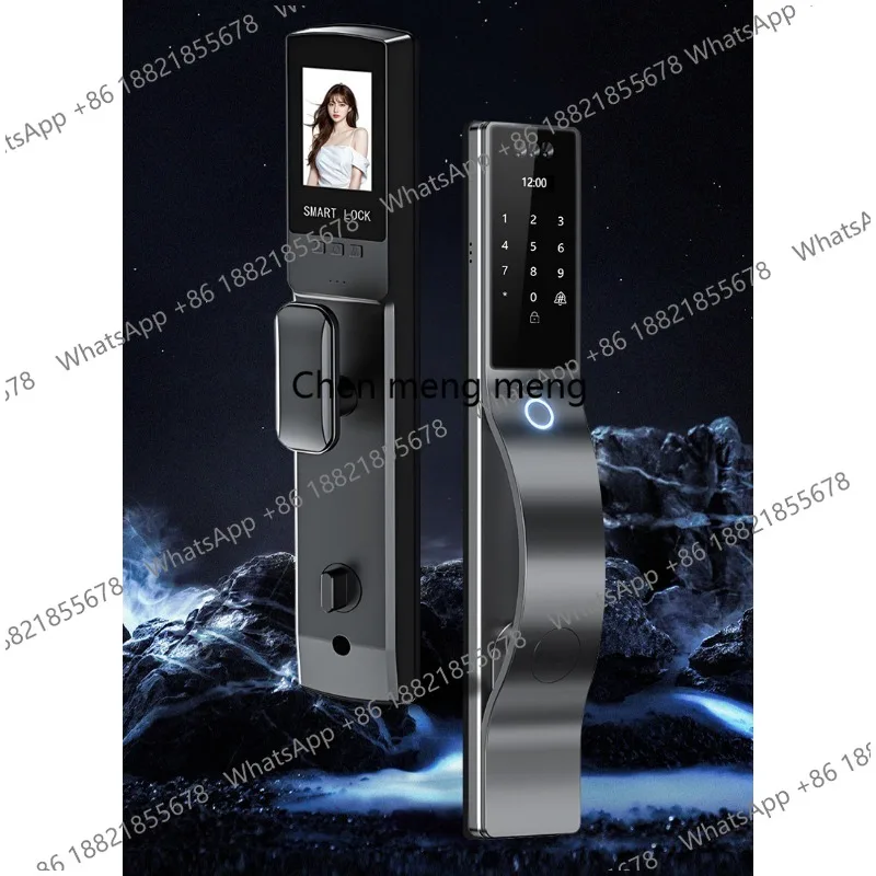 Fingerprint lock security door password home smart door lock