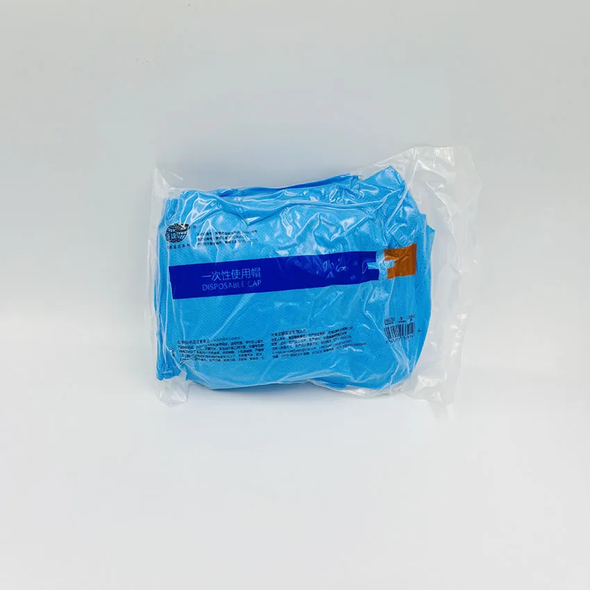 Disposable Cap Medical Strip Cap Round Top Cap Non-woven Surgical Cap Beauty Salon Dust Cap