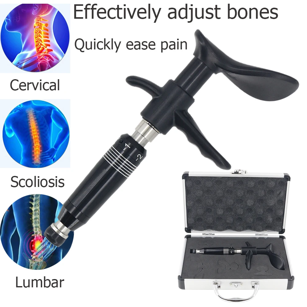 Manual Chiropractic Adjusting Tools Cervical Corrector Therapy Spine Correction For Body Relaxation Massage Gun Health Care