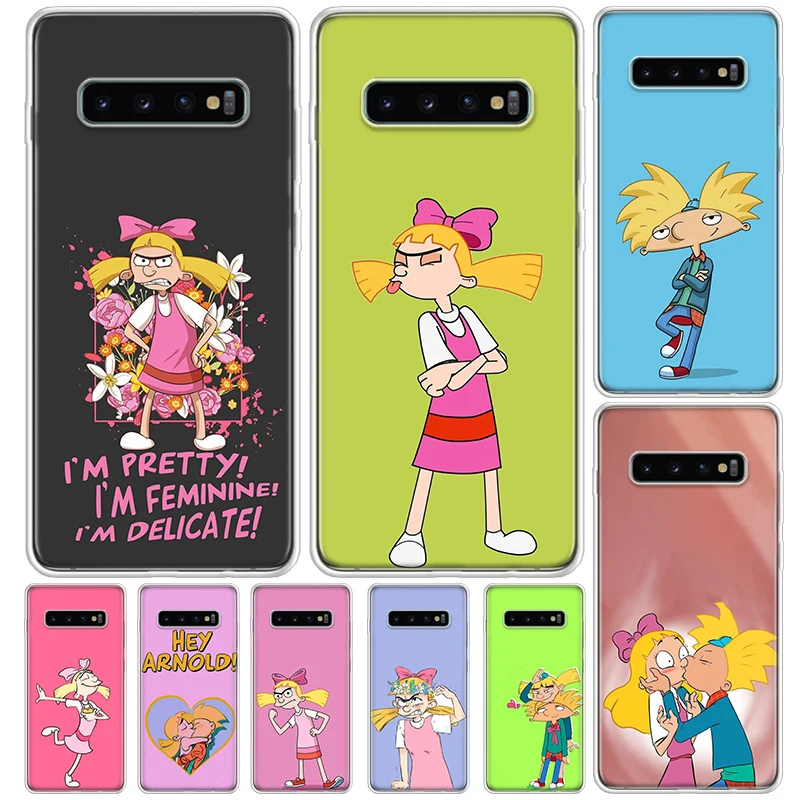 Cartoon Hey Arnold Fondos Cover For Samsung Galaxy M12 M21 M30S M31 M32 Phone Case M51 M52 Note 20 Ultra 10 Plus 9 8 J4 J6 + J8