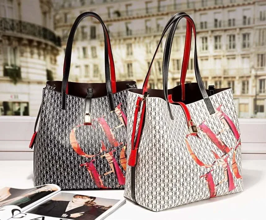 

Женские сумки-тоут, одобренные люксовыми брендами: сумка через плечо из натуральной кожи с возможностью сумки через плечо и вневременным силуэтом