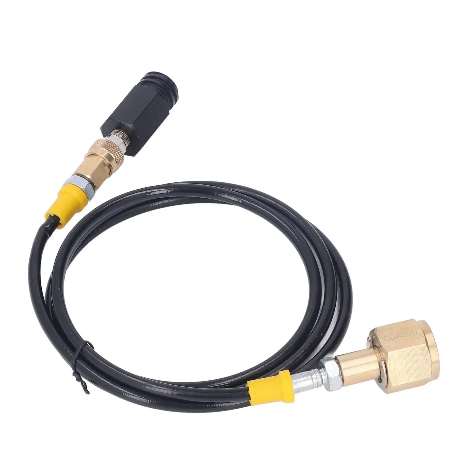 Soda-Nachfülladapter, 60 Zoll Schlauch, CO2-Nachfüllanschluss für Soda-Maker zum Austausch