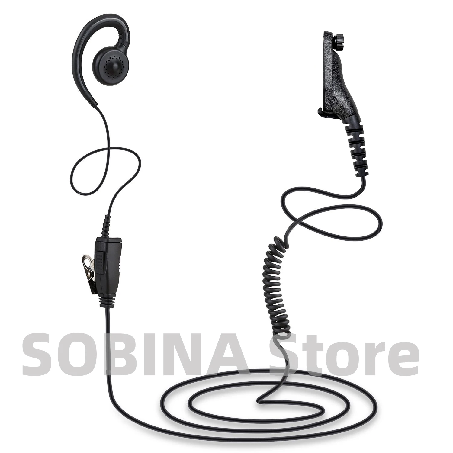 

Protable PTT Mic Earpiece Headset Earphones Replacement For Motorola DP4800 DP4801 DP4600 DP4601 Walkie Talkie Accessories