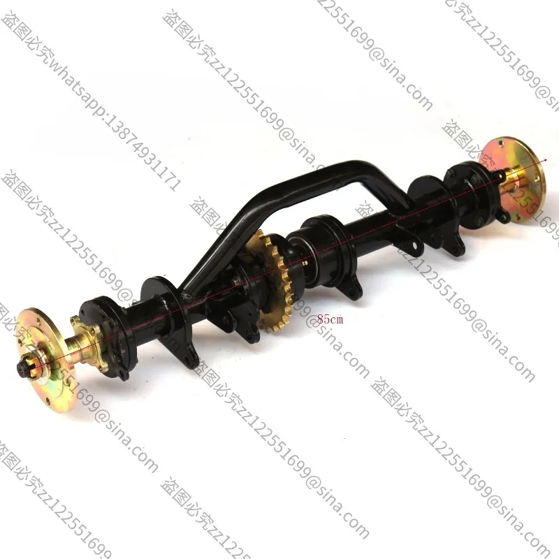 Suitable for Four-wheel ATV Three-wheel Motorcycle Kart Accessories Chain Drive Double Disc Brake Differential Rear Axle