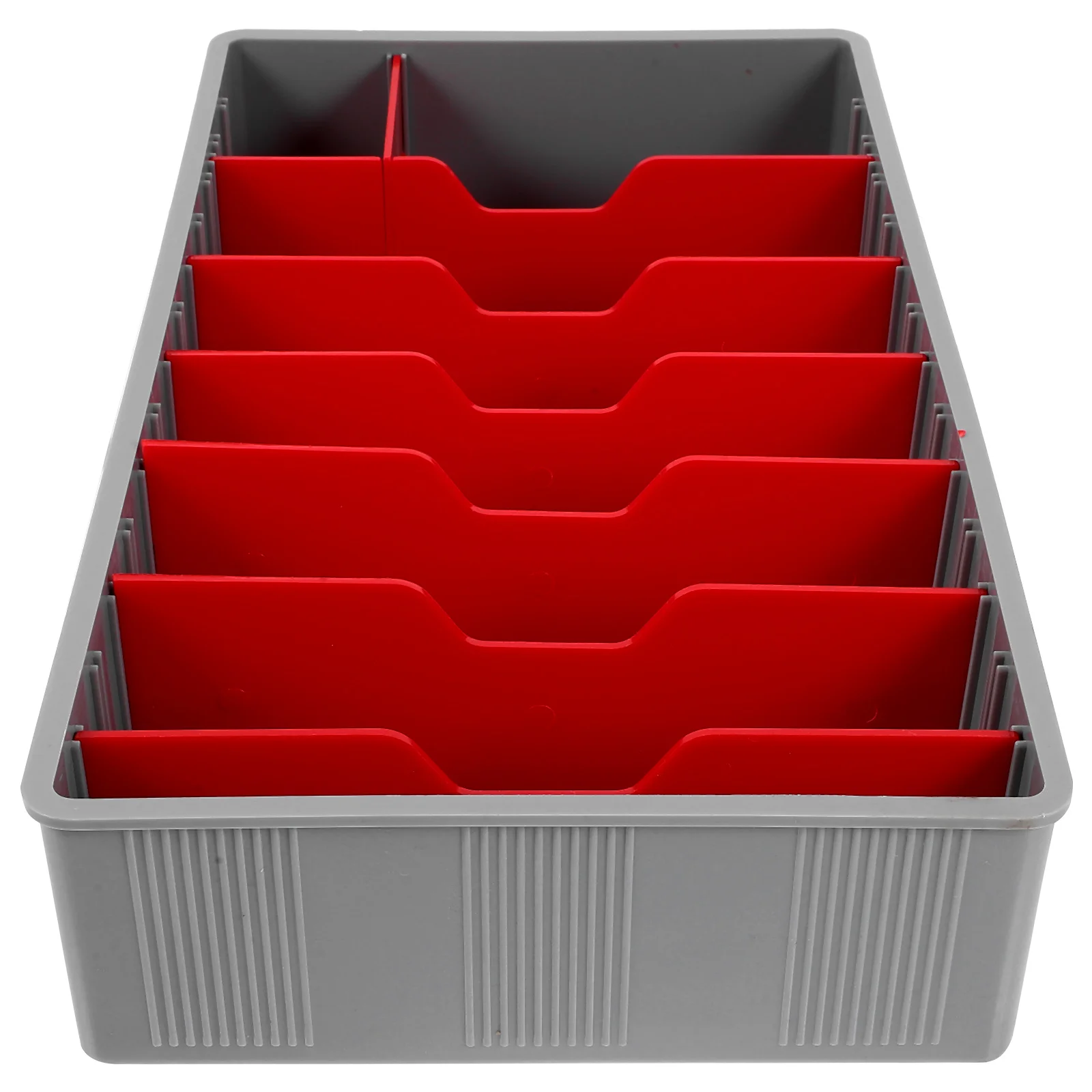 Five -grid Cashier Box Removable Money Storage Drawer Tray Organizer Plastic Register Sort Store Office under Counter