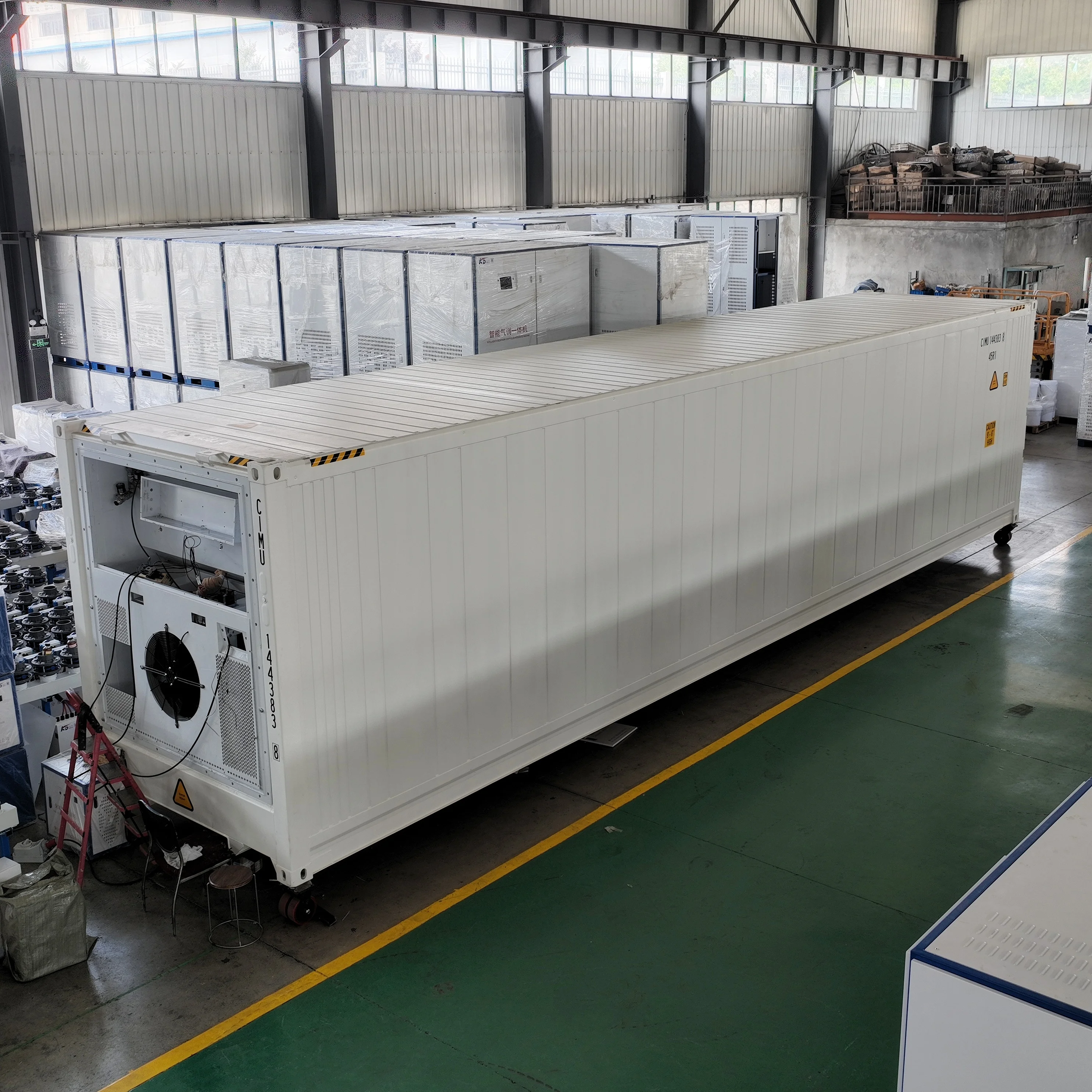 Precision O2 & CO2 Control 40ft CA Reefer Container for Global Fresh Fruit Export Logistics