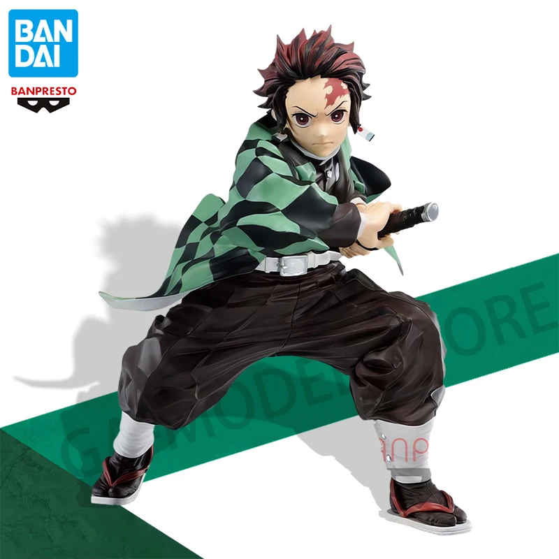 Bandai Genuine Anime Demon Slayer Maximatic The Tanjiro Kamado I Action Figure Hobby Collection Model Toys Kids Birthday Gift