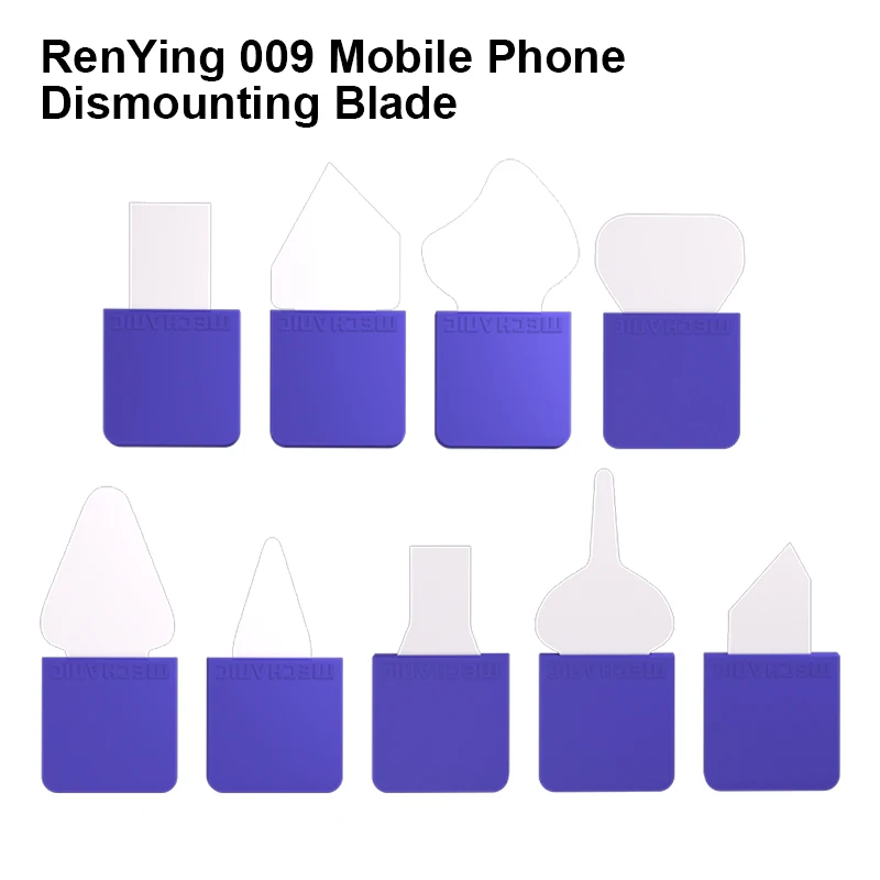 MECHANIC Renying 009 Ultra-thin Dismounting Blade for Mobile Phone Maintenance 9 in 1 Multifunctional Opening Prying Knife