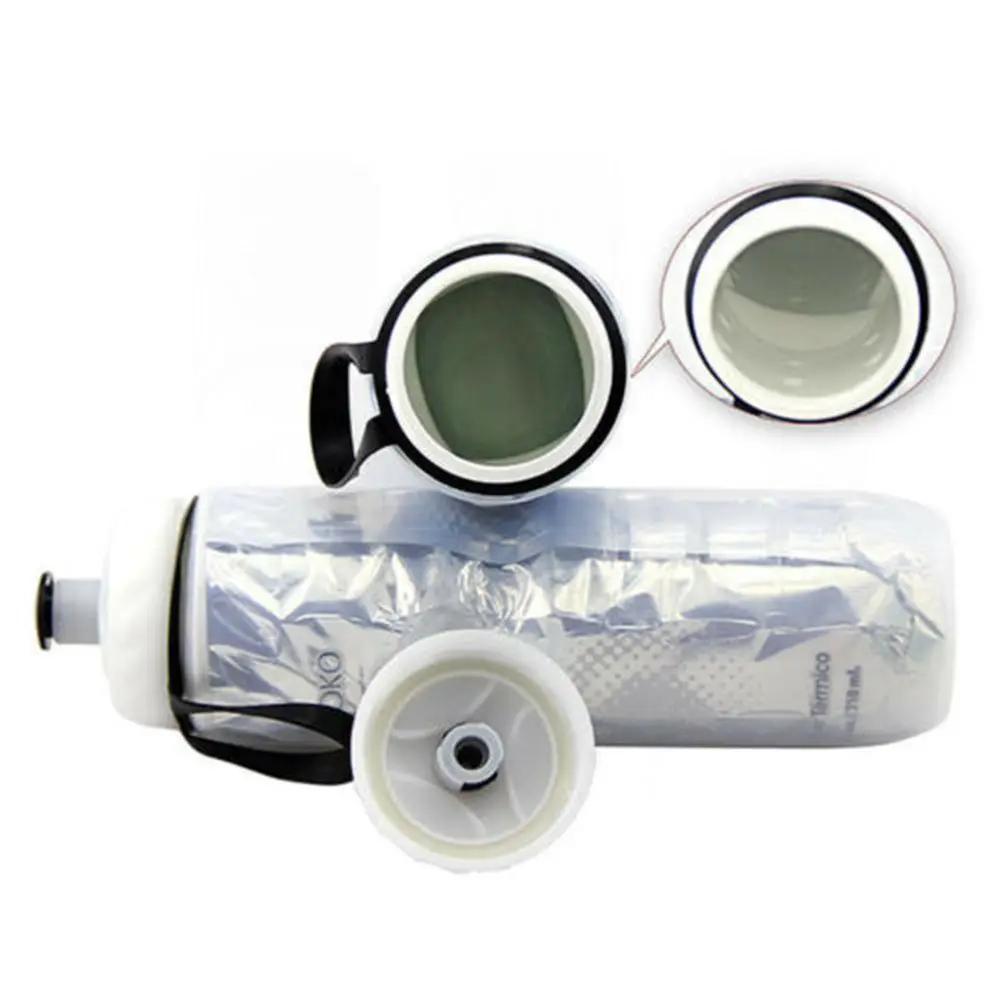 750ML Travel Gym Dual Layer Thermal Keeping Cycling Equipment Sport Cup Bicycle Water Bottles Drinking Canteen Sports Bottle