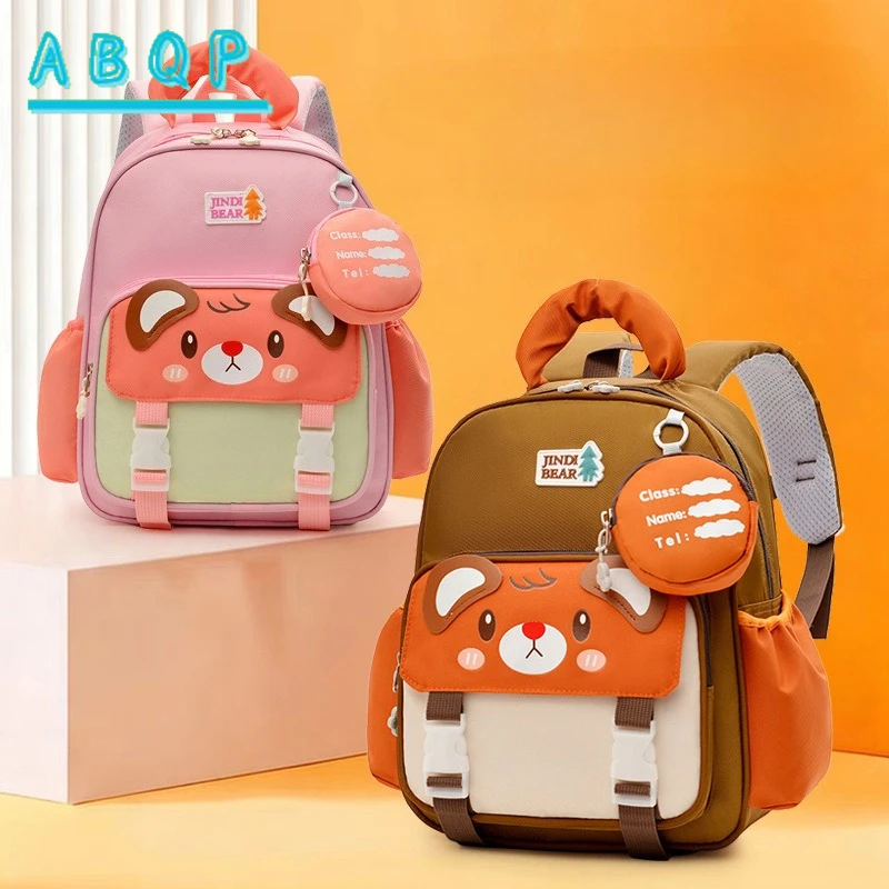 children's-schoolbag-cartoon-cute-3-6-year-boy-and-girl-schoolbag-large-capacity-lightweight-fashionable-kindergarten-schoolbag