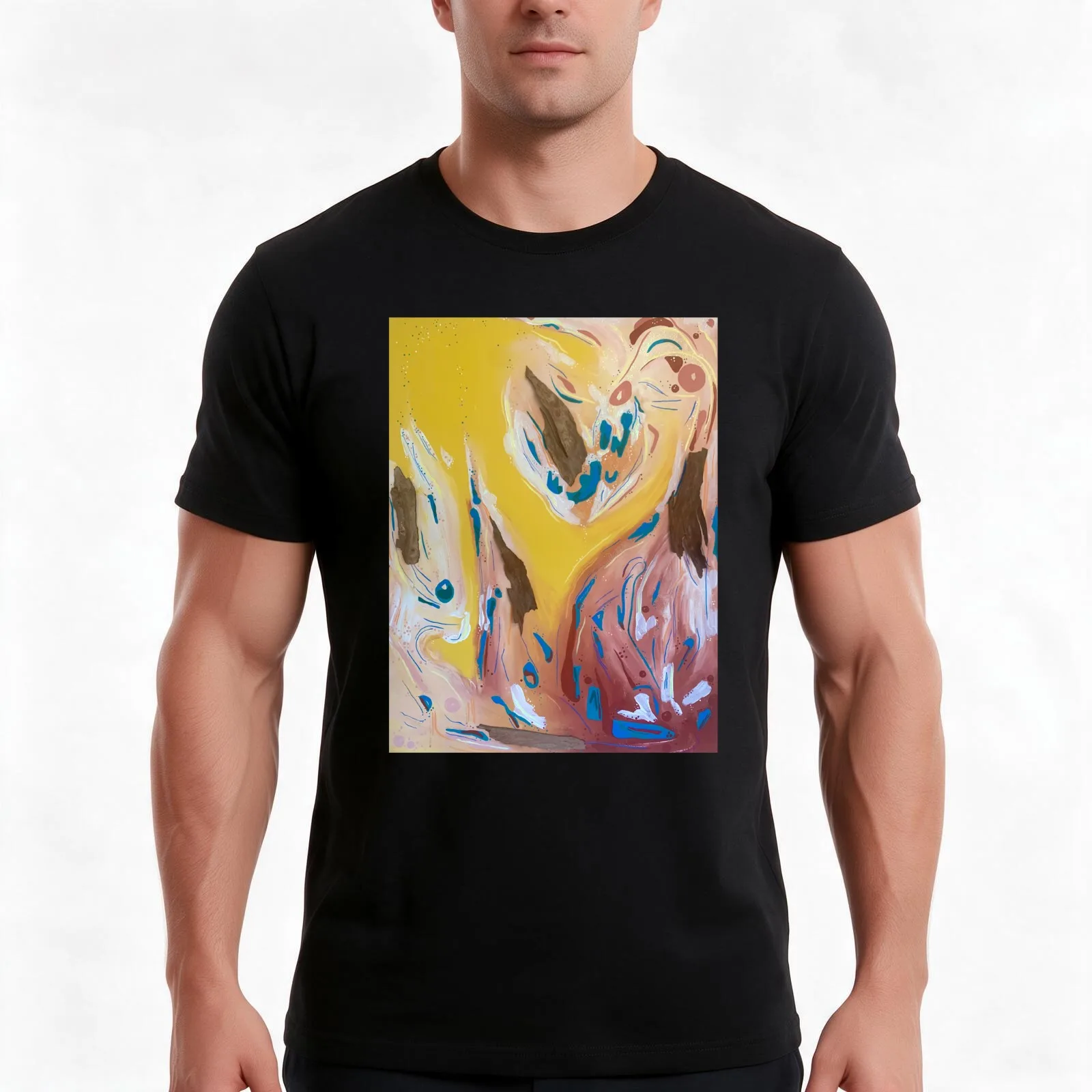 Explore T-Shirt Summer Casual Cotton Tee Oversized Streetwear Tops Vintage Graphic Print Loose Fit Short Sleeve 100% Cotton