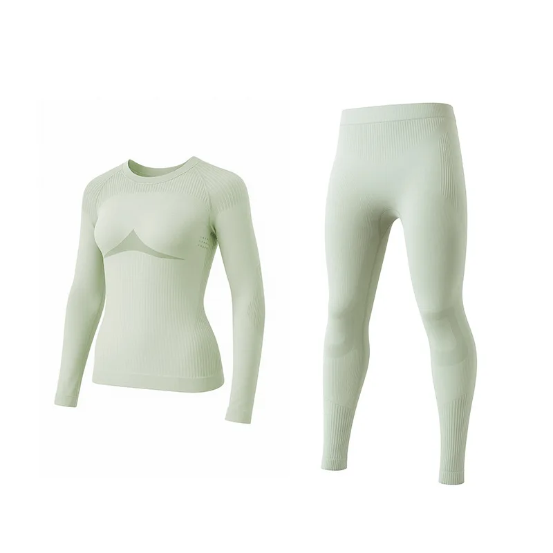 Ski Quick-drying Clothing Functional Underwear Women's Warm Base Sweat-wicking Hiking Mountain Running Fitness Wear Men's Suit