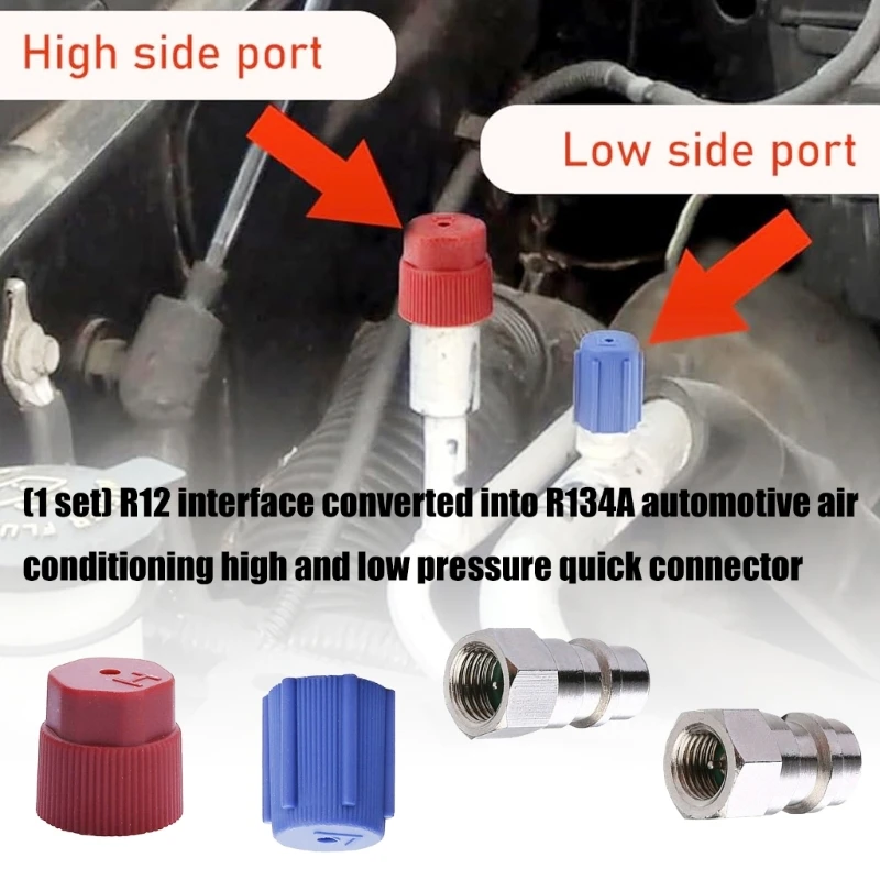 D0UC R134A HVAC Adapter Fast Connec