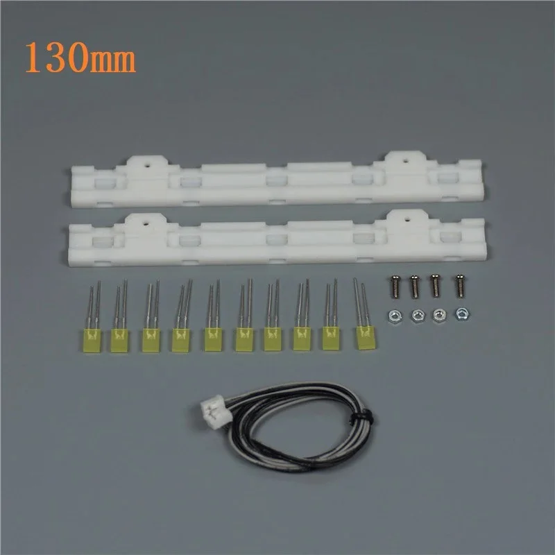 RC 1/14 LED-Seitenleuchten für Tamiya Hydraulikbagger, Lader, Muldenkipper für SCANIA MAN VOLVO, DIY-Teile – Detail 3