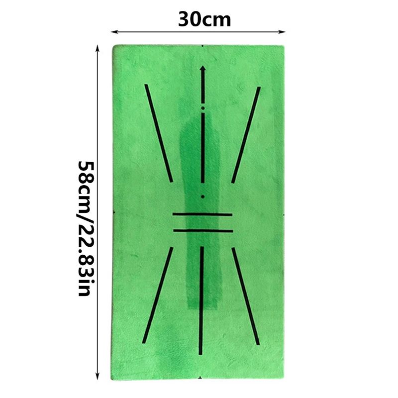 Estera plegable para golpear Golf, Ayuda de entrenamiento, portátil, práctica de Golf