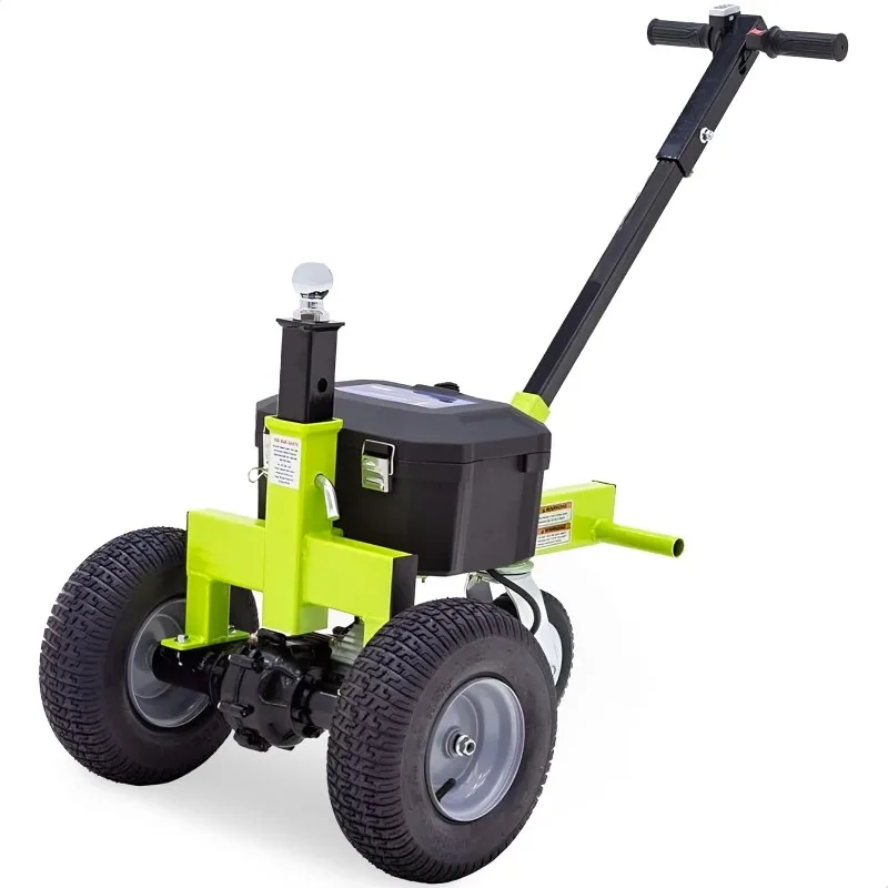 

TMD Versatile 3500 Pound Capacity Adjustable Ball Height Heavy Duty Electric Utility Trailer Dolly for Boats and Cargo