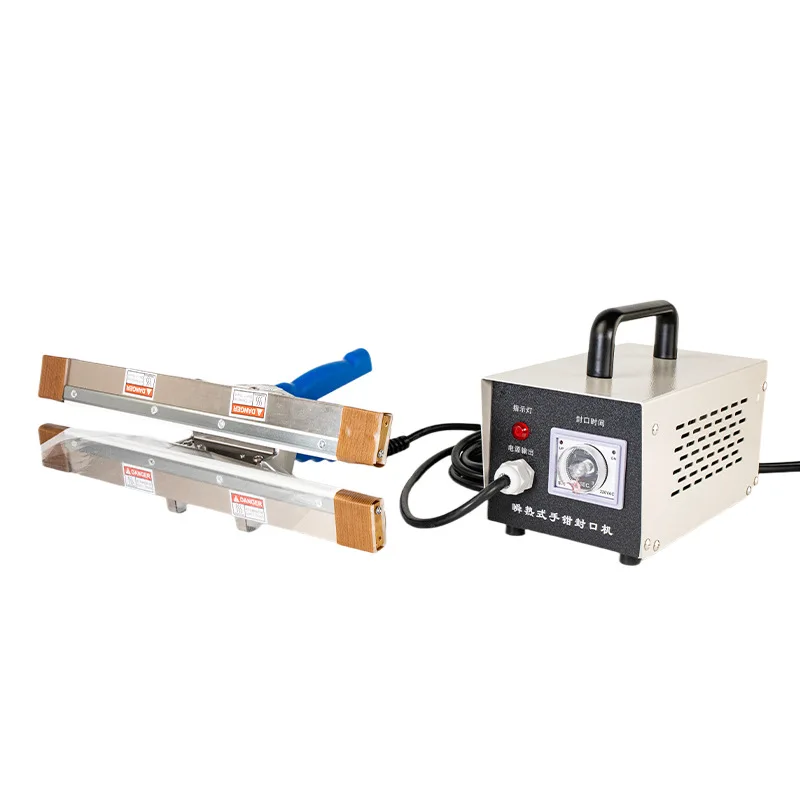 Plastic food bag plastic sealing machine aluminum foil bag kraft paper bag sealing machine portable portable