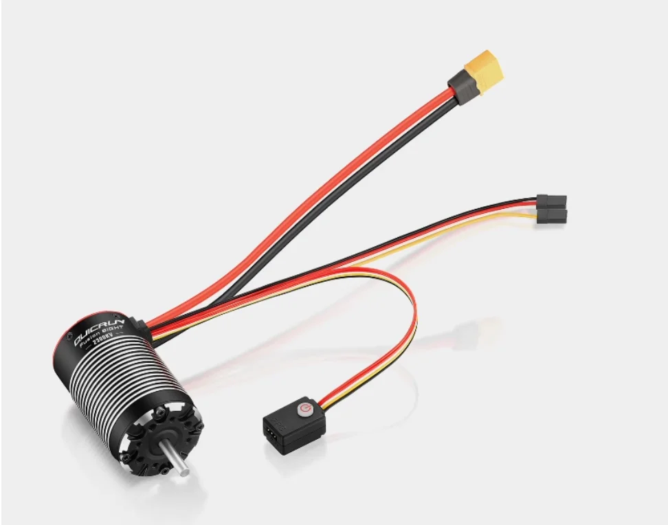 HobbyWing Fusion 8IGHT Moteur d'escalade combiné étanche sans balais 1/8 2300KV